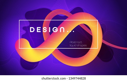Abstract minimal gradient shapes and geometric pattern composition. Colorful gradient background. Vector abstract modern graphic design for template, poster, wallpaper, flyer, banner