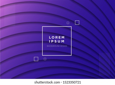 Abstract minimal gradient shapes and geometric pattern composition. Colorful gradient background. Vector abstract modern graphic design for template, poster, wallpaper, flyer, banner