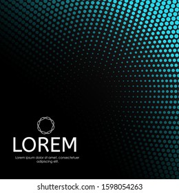 Abstract Minimal Gradient  shapes geometric background. Vector Illustration EPS10
