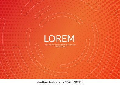 Abstract Minimal Gradient  shapes geometric background. Vector Illustration EPS10

