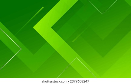 Abstract minimal green geometric background. Vector illustration