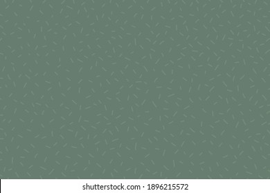 Resumen de un patrón mínimo de línea verde de dibujo de la plantilla decorativa sin soldadura. Borrar color para el espacio de copia del fondo del texto. vector de ilustración