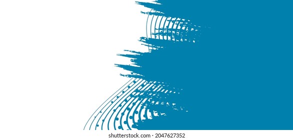 Abstract minimal grunge texture background with wavy lines for banner design template and copy space.
