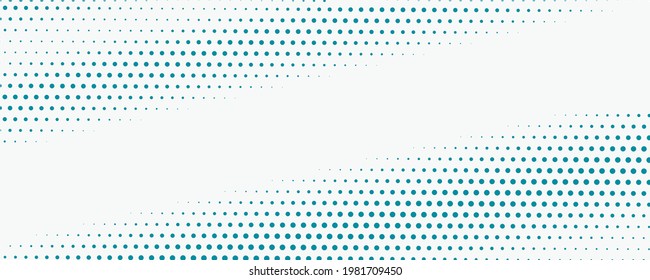 Abstract minimal halftone gradient pattern isolated on white background. Vector