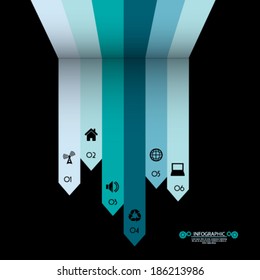 Abstract minimal infographics backgrounds 