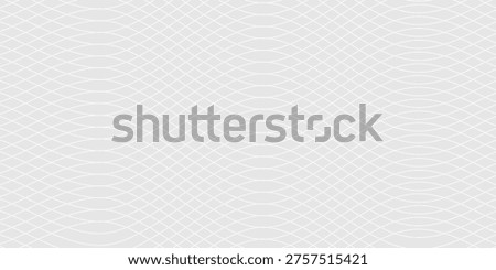 Abstract minimal light gray background with geometric white wave line patterns.