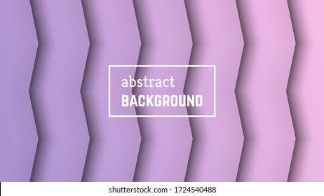 Abstrakter geometrischer Hintergrund für minimale Linien.  Violet Linienform für Banner, Vorlagen, Karten. Vector-Abbildung.
