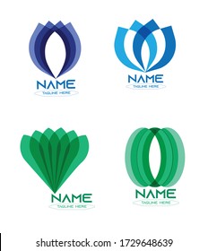 Abstract And Minimal Logo pack For Websites or businesses 