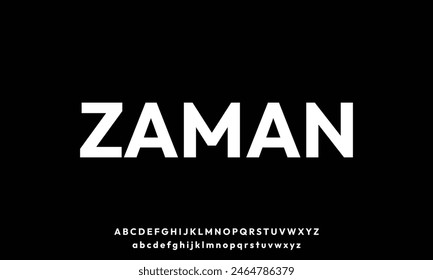 Abstract minimal modern alphabet fonts and logo. Creative typography sport, technology, fashion, digital, future creative logos font.