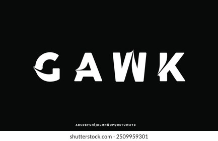 Abstract minimal modern alphabet fonts and logo. Creative typography sport, technology, fashion, digital, future creative logos font. vector illustration