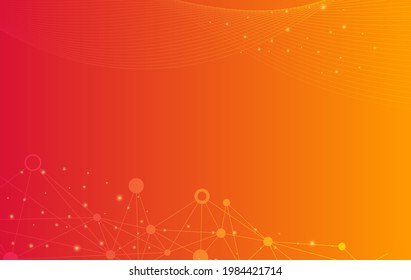 Abstract minimal orange background with geometric creative and minimal gradient concepts, for posters, banners, landing page concept image.