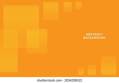 Abstract minimal orange background with geometric creative and minimal gradient concepts