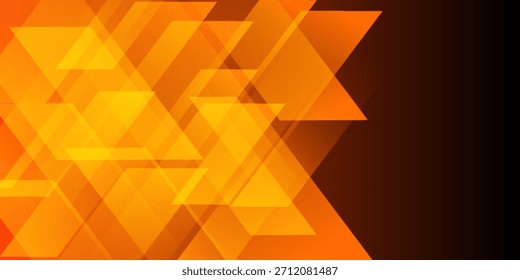 Abstractas fondo naranja mínimo con conceptos geométricos creativos y mínimos gradientes, para carteles, Anuncios, landing page nuevo concepto