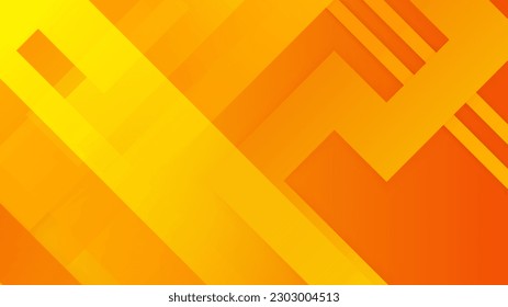 Abstract minimal orange and yellow background with geometric creative and minimal gradient concepts, for posters, banners, landing page concept image.