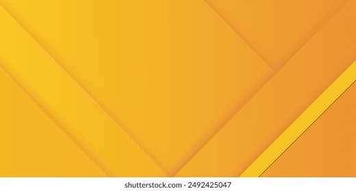 Abstrakter Minimalhintergrund in Orange und Gelb mit geometrischen Gestaltungs- und Minimalgradientenkonzepten, für Poster, Banner, Landing Page Concept Bild.