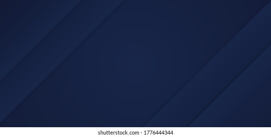Abstract minimal overlap layer design dark blue color with space for content. vector illustration.