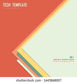 Abstract minimal pastel overlap layer design of square geometric background. Use for ad, poster, artwork, template design, print. illustration vector eps10