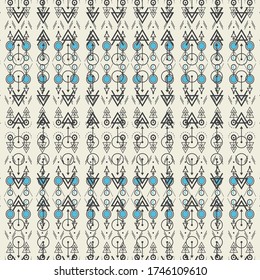 abstract minimal pattern background, Trendy hipster sacred geometry.