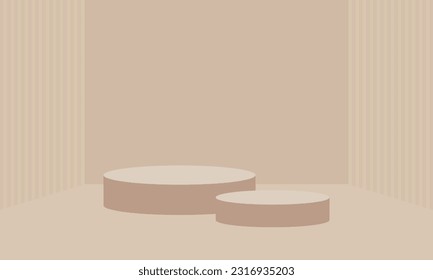 abstract Minimal product promotion vector, minimal abstract product presentation cosmetic background, product promotion, background for product display