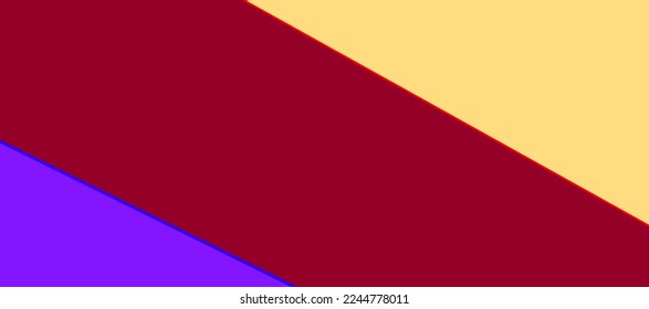 Abstract Minimal red geometric background. Dynamic shapes composition. Vector illustration