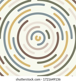 Fondo de ilustración de patrón de elemento de forma de línea redondeada mínima abstracta. Utilícelo para portada, plantilla, impresión, diseño, ilustración. ilustración vectorial eps10