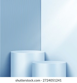 Abstrato cena mínima. Pódio mínimo com base de material macio. Palcos de pódio macio e forma de plataforma de vitrine de produto. 