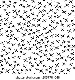 Abstract minimal seamless pattern. Vector illustration