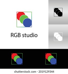 Plantilla de diseño de logotipo de forma abstracta y mínima, diseño de logotipo corporativo y de lujo
