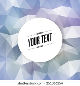 Abstract minimal shiny 3d low poly triangles surface background design   Eps 10 stock vector illustration 