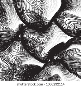 Abstract minimal thin lines background.
Eps 10 stock vector illustration