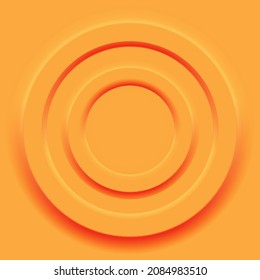 Abstract  minimal wallpaper, background.  in neomorphic style.  Geometric background with light and shadow,circle shape.