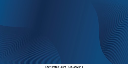 Abstract minimal wave background with blue color