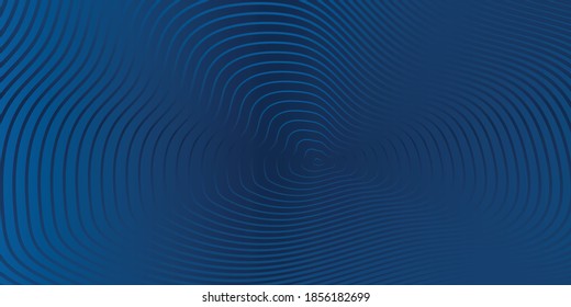 Abstract minimal wave background with blue color