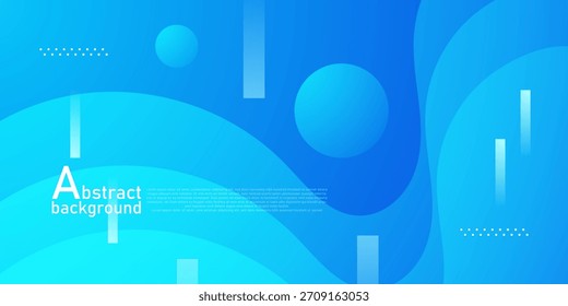 Abstractas fondo de onda mínima con diseño de concepto colorido azul. Superponer fondo de Anuncio de elemento de patrón de onda de fluido. Vector Eps10