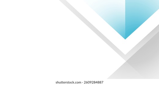 Abstract minimalis white and blue triangle vector background. texture white pattern	