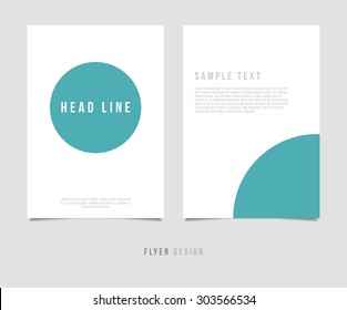 Abstract Minimalism Design Vector Template Layout For Magazine Brochure Flyer Booklet Cover Annual Report