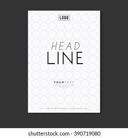 Abstract Minimalism Geometric Design Vector Template Layout For Magazine ,Brochure ,Flyer ,Booklet ,Cover ,Annual Report