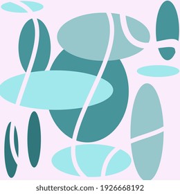abstract minimalist background. Vector illustration with geometric pattern for for wall decoration, postcard or brochure, cover design, stories, social media, app design.