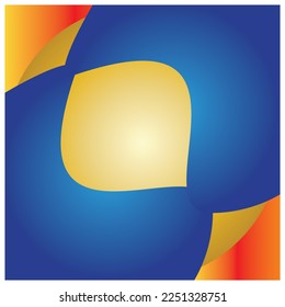 abstract minimalist background vector illustration template design