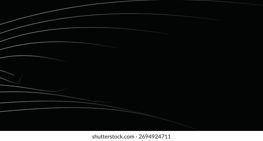 Fondo minimalista Abstractas con líneas onduladas Diseño moderno