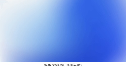 Abstract minimalist banner background, pastel colorful, blue and white gradations. Circle effect style geometric simple art