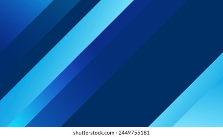 Abstractas diseño de fondo azul minimalista. Onda de sonido dinámica. Elemento de diseño. Ilustración vectorial