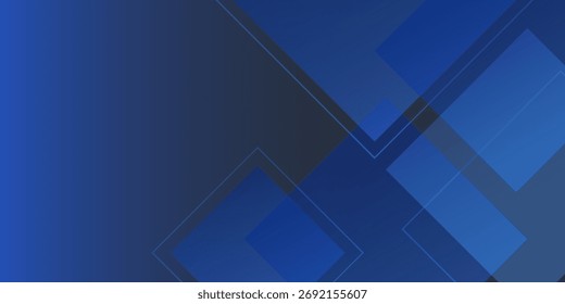 Fundo azul minimalista. Fundo de triângulo geométrico simples. 