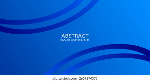 Ilustración vectorial de fondo azul minimalista Abstractas