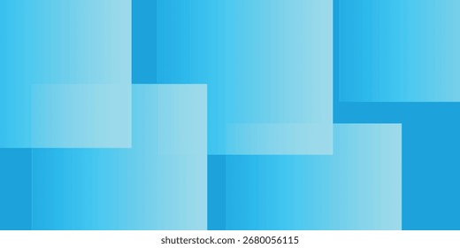 Fundo azul minimalista. Ilustração vetorial