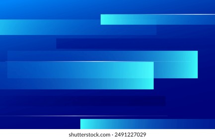 Abstrakte minimalistische blaue Streifen Hintergrund. Vektorillustration