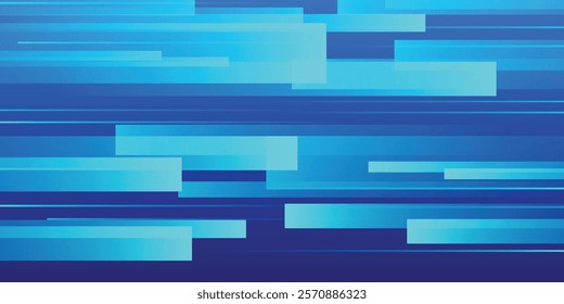 Abstract minimalist blue stripes background. Vector illustration