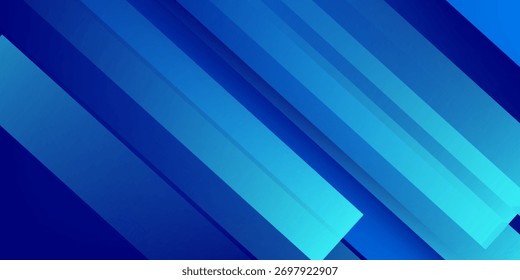 Fundo de listras azuis minimalista abstrato. Ilustração vetorial