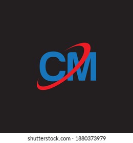 abstract minimalist c letter logo