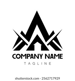 Abstract minimalist corporate logo vector for your Company